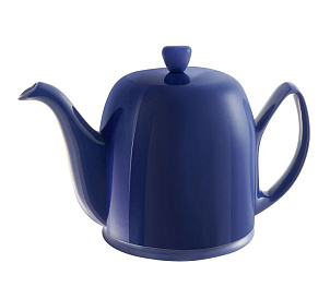  Чайник керамический, заварочный с ситечком на 6 чашек голубой, Salam Blue Gourmet Palais Des Thés