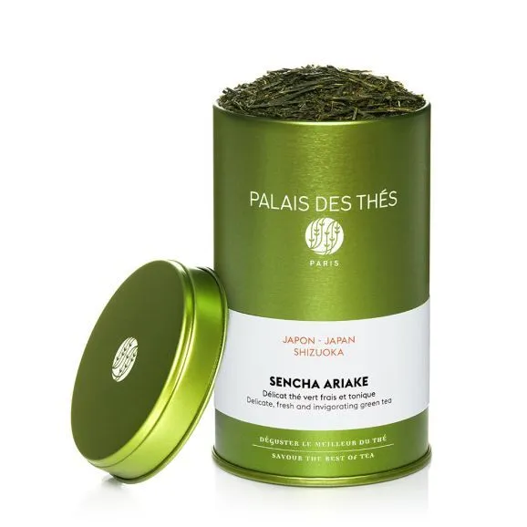  Зеленый чай "Сенча Арияке Био", металлическая баночка Palais Des Thés