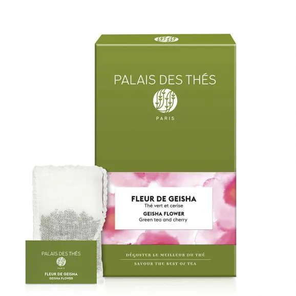 картинка Зеленый чай "Цветок Гейши", муслиновые пакетики Palais Des Thés