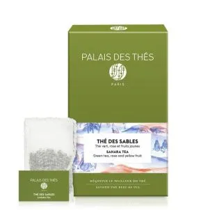  Зеленый чай "Цветок Пустыни", муслиновые пакетики Palais Des Thés