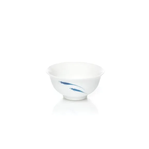 картинка Фарфоровая чашка Гун Фу Ча для дегустации вкуса "Маленькие рыбки" 50 мл  Palais Des Thés