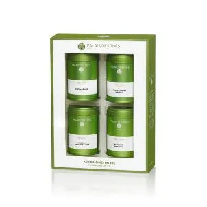  Коллекция крупнолистового плантационного чая - 4 баночки-миниатюры Palais Des Thés
