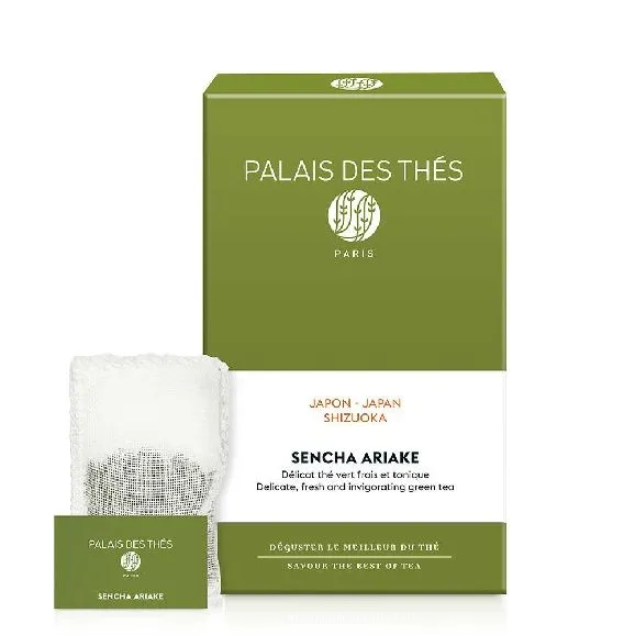  Зеленый чай "Сенча Арияке Био", муслиновые пакетики Palais Des Thés