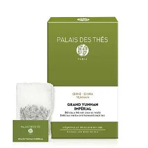  Черный чай "Гран Юньнань Империал Био", муслиновые пакетики Palais Des Thés