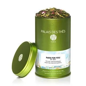  Зеленый чай "Дневной Париж для тебя", металлическая баночка Palais Des Thés
