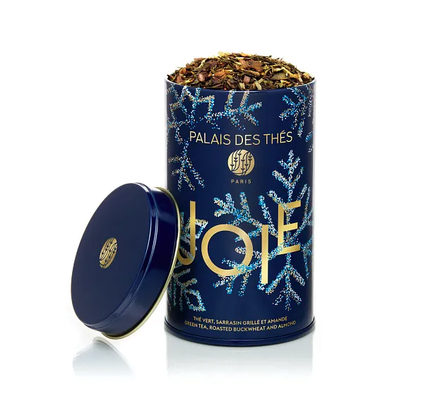 картинка Зеленый чай "Зимняя радость Био", металлическая баночка Palais Des Thés