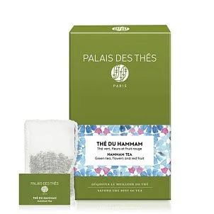  Зеленый чай "Чай Хаммама", муслиновые пакетики Palais Des Thés