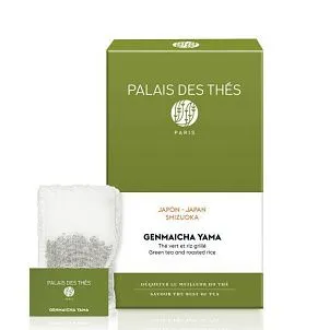  Зелёный чай "Генмайча Йама Био", муслиновые пакетики Palais Des Thés