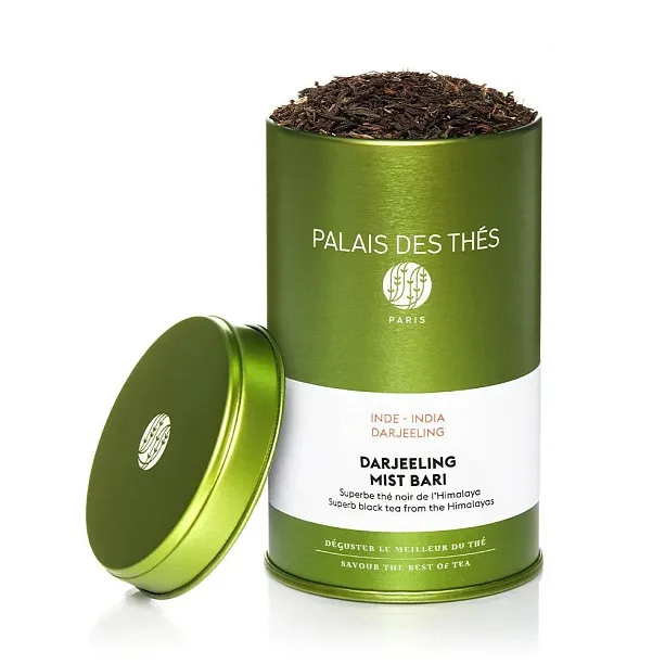 картинка Чёрный чай "Туманы Дарджилинга Био", металлическая баночка Palais Des Thés