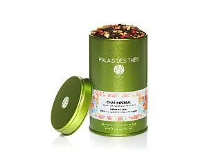  Чёрный чай "Масала Империал Био", металлическая баночка Palais Des Thés