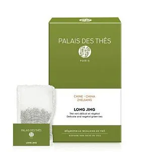  Зеленый чай "Лунцзин", муслиновые пакетики Palais Des Thés