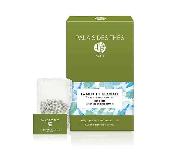 картинка Зелёный чай «Истинное Наслаждение - Ледяная Мята Био», муслиновые пакетики Palais Des Thés