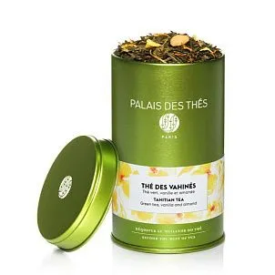  Зеленый чай "Чай Таитянских Красавиц", металлическая баночка Palais Des Thés