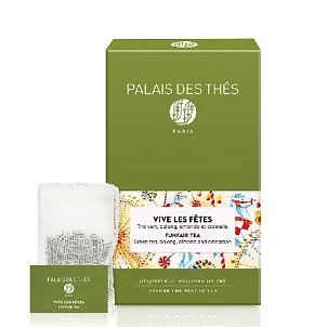  Зеленый чай "Праздник Чая", муслиновые пакетики Palais Des Thés