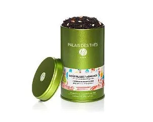  Чёрный чай "Русский купаж 7 цитрусовых Био" металлическая баночка Palais Des Thés