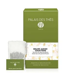  Зеленый чай "Гран Жасмин Чунь Фэн", муслиновые пакетики Palais Des Thés