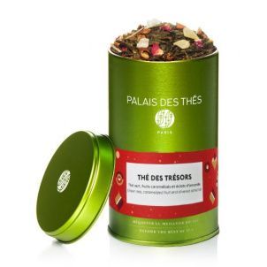  Зеленый чай "Блеск сокровищ Био", металлическая баночка  Palais Des Thés