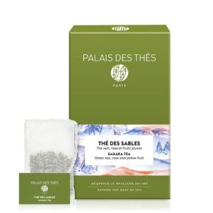  Зеленый чай "Цветок Пустыни", муслиновые пакетики Palais Des Thés