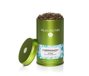  Зелёный чай "Истинное наслаждение - Ледяная мята Био", металлическая баночка Palais Des Thés