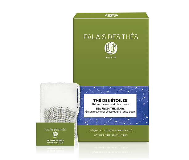 картинка Зеленый чай "Звездный Час", муслиновые пакетики Palais Des Thés