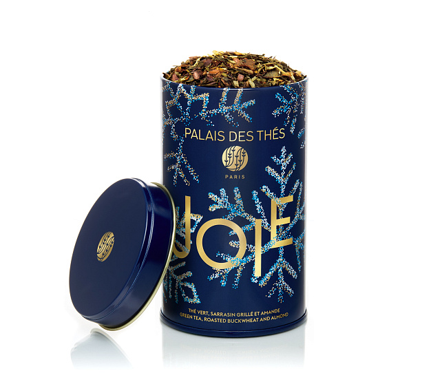 картинка Зеленый чай "Зимняя радость Био", металлическая баночка Palais Des Thés
