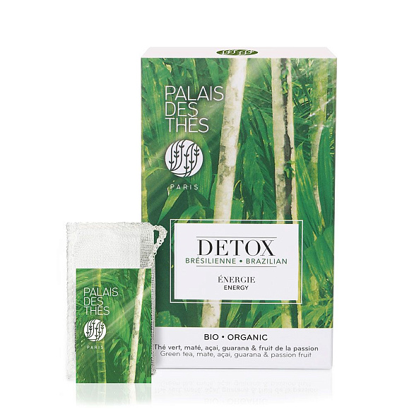 картинка Зеленый чай "DETOX Бразилия.Энергия и тонус" Palais Des Thés